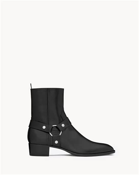 ysl nevada harness|wyatt harness boots in smooth leather .